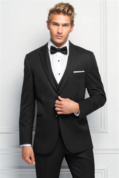 michael kors black stearling ultra slim fit weddding|Ultra Slim Black Sterling Wedding Suit – Michael Kors.